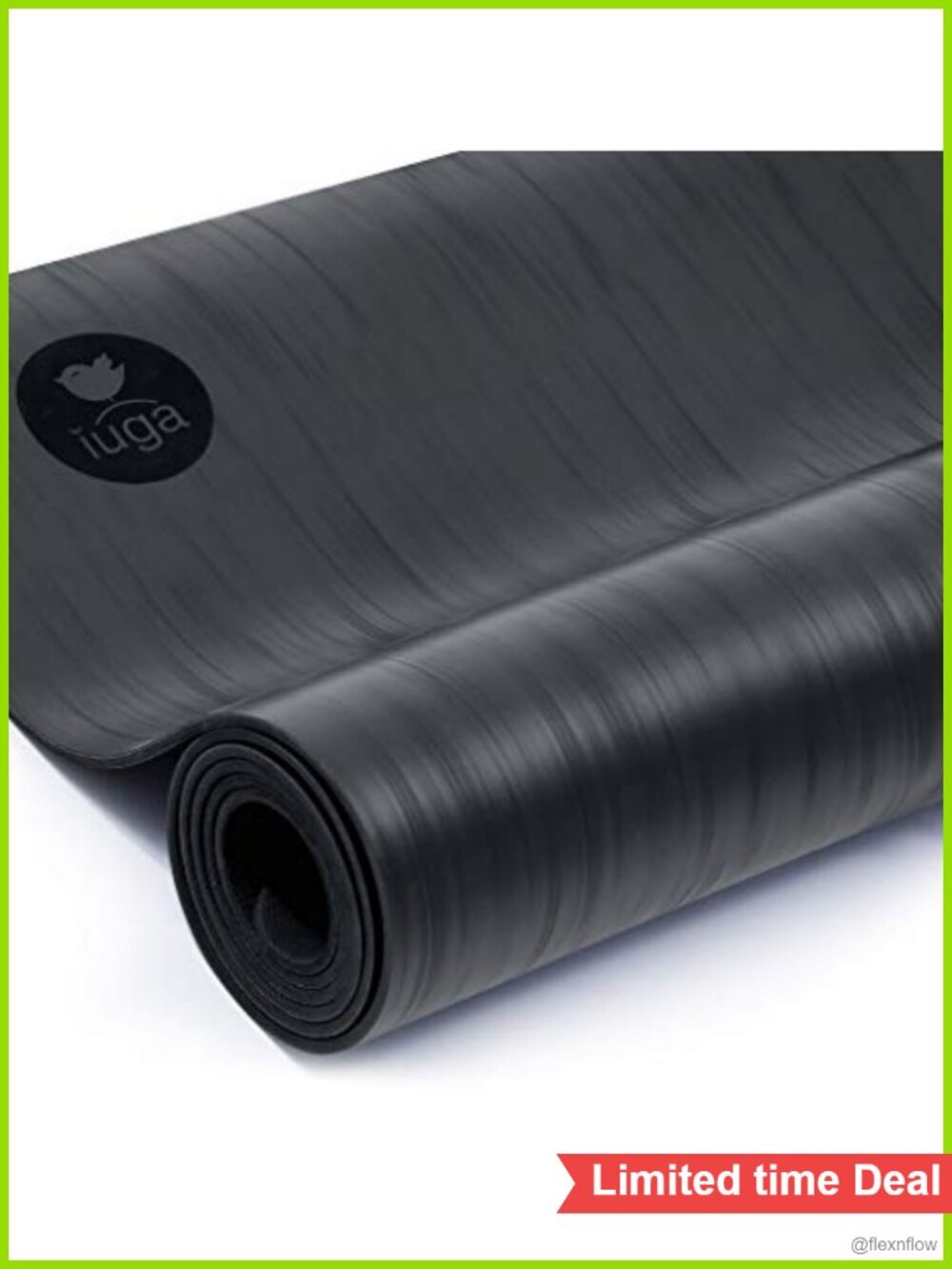 Non Slip Thick Yoga Mat for Hot Yoga, Pilates, Workout